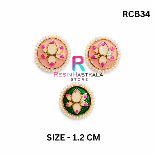 Rakhi Charm With Jacomoti Set Of 4 (RCB34)