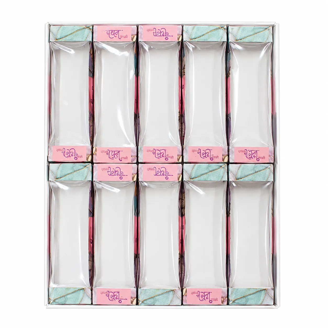 Rakhi Card Box Packing (RB01) – 12 Piece Set for Rakhi Packaging