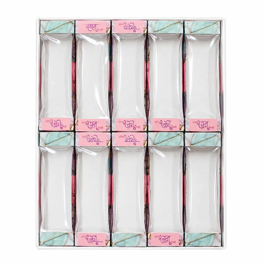 Rakhi Card Box Packing (RB01) – 12 Piece Set for Rakhi Packaging