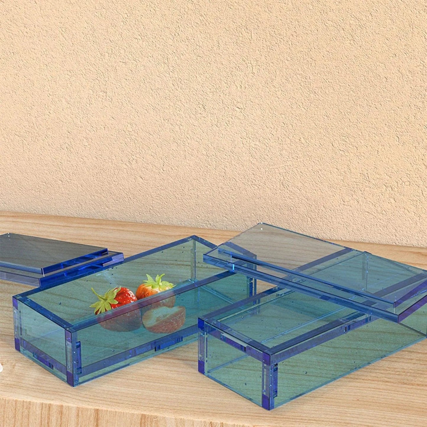 Rectangle Storage Box Resin Mold with Lid