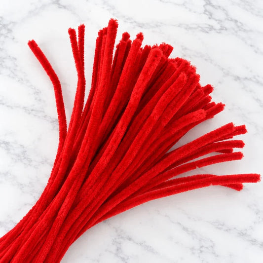 Premium 10 Mm Chenille Pipe Cleaners – Pack of 100 Pcs