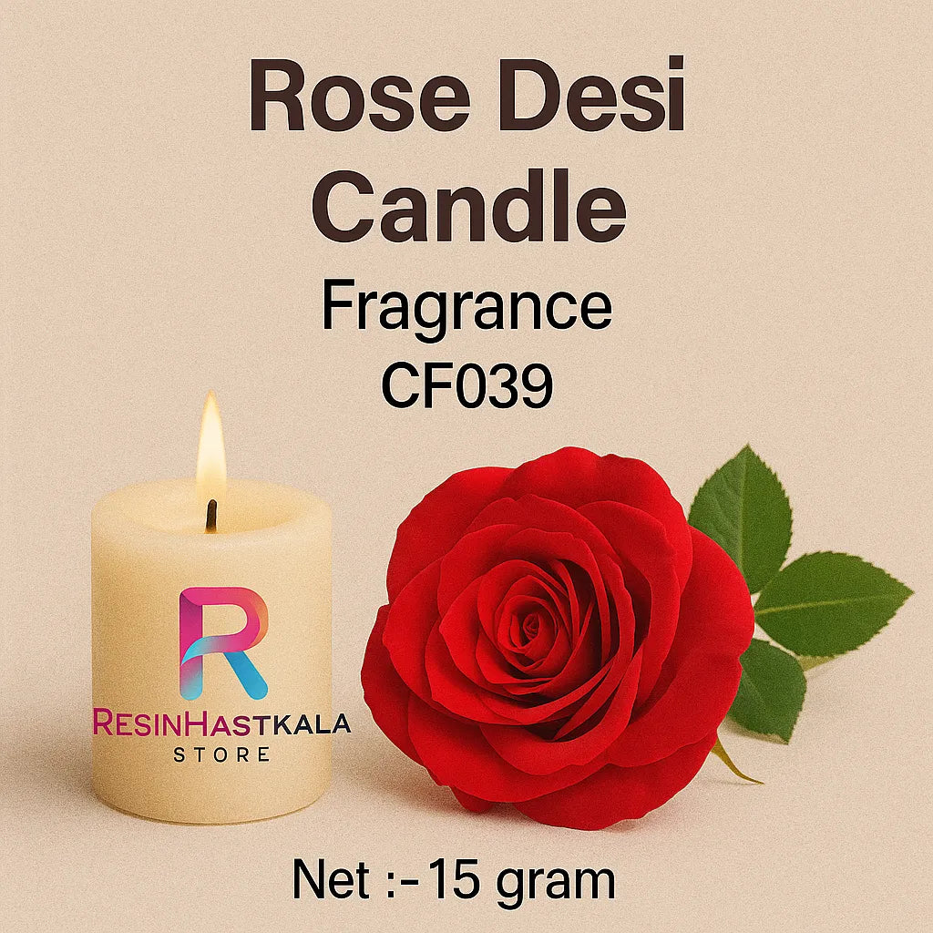 Rose Desi Candle Fragrance (15 Gram)