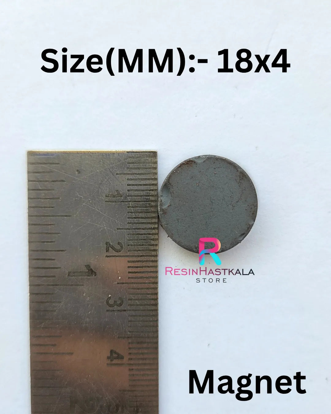 Round Magnets – 50 Pieces (18x4 mm)