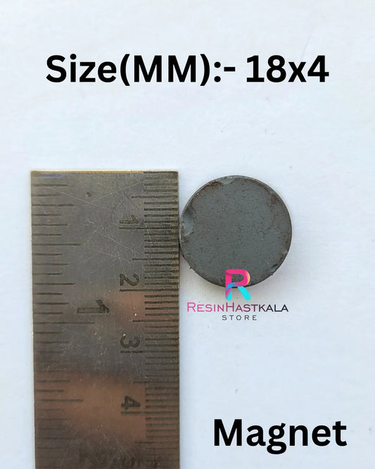 Round Magnets – 50 Pieces (18x4 mm)