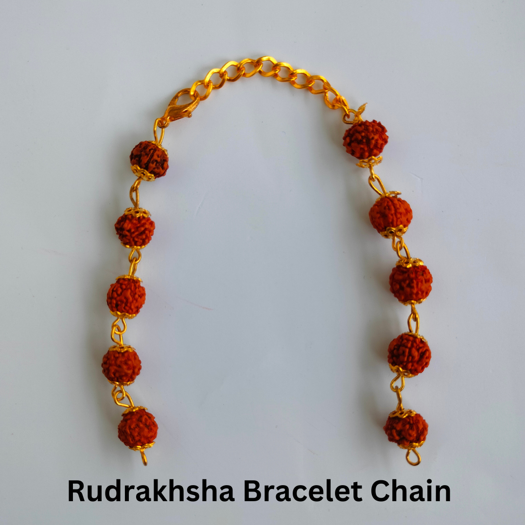 Rudraksha Bracelet Chain