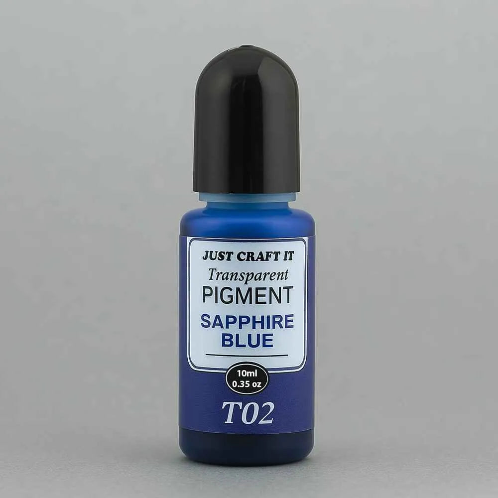 Sapphire Blue Transparent Pigment Single Colour (10 Ml)