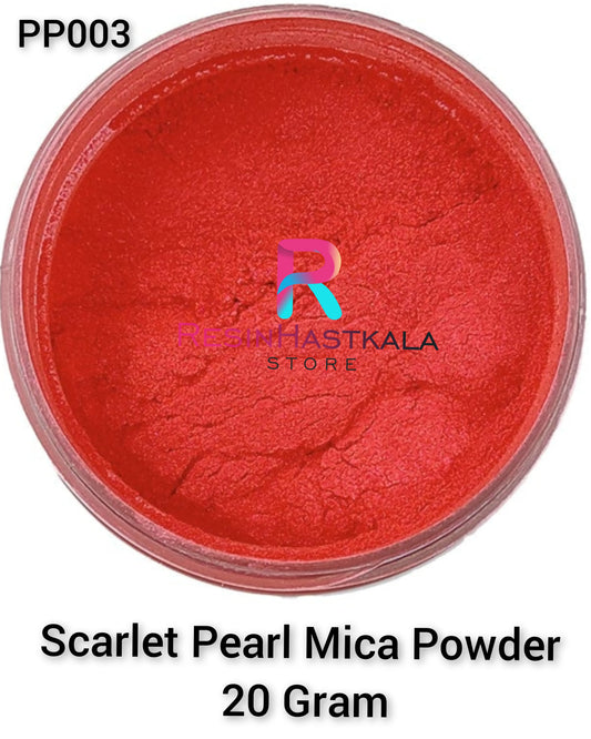 Scarlet Mica Mica / Pearl Powder (20 Gram)