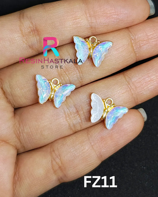 Set Of 3 Butterfly Charms (FZ11)