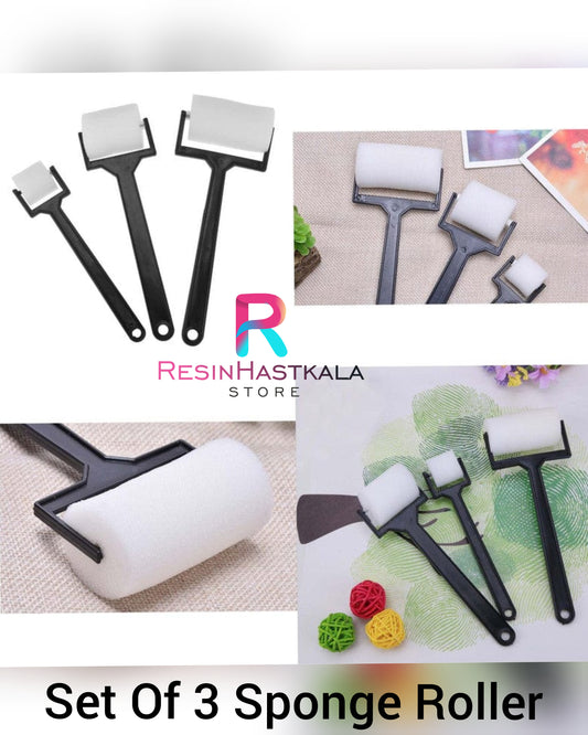 Set Of 3 Sponge Roller