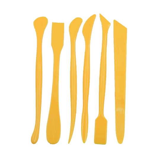 Set Of 6 Clay Sculpting & Modelling Tools Set for Clay & DIY Craft Work