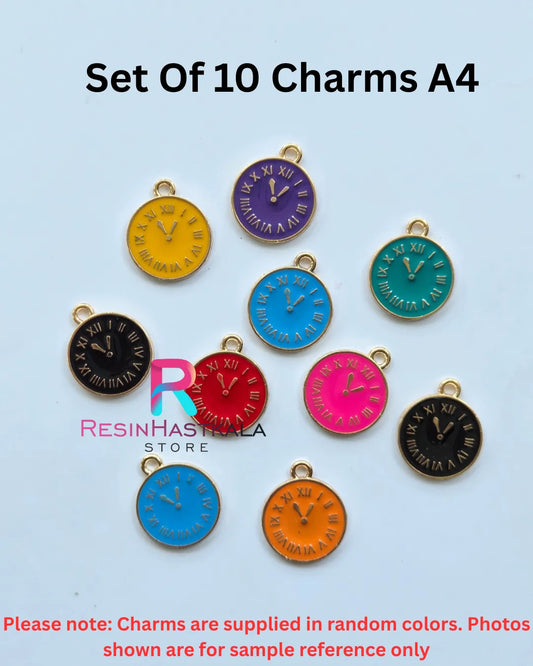 Set of 10 Charms – A4 Watch Design
