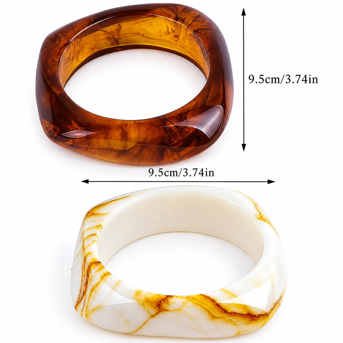 Set of 3 Uneven Design Bangle Mould – Sizes 2.2, 2.4 & 2.6