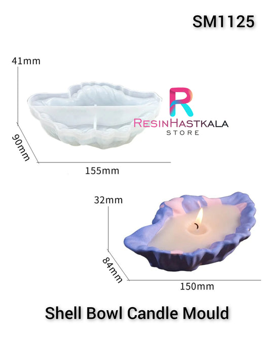 Shell Bowl Candle Mould