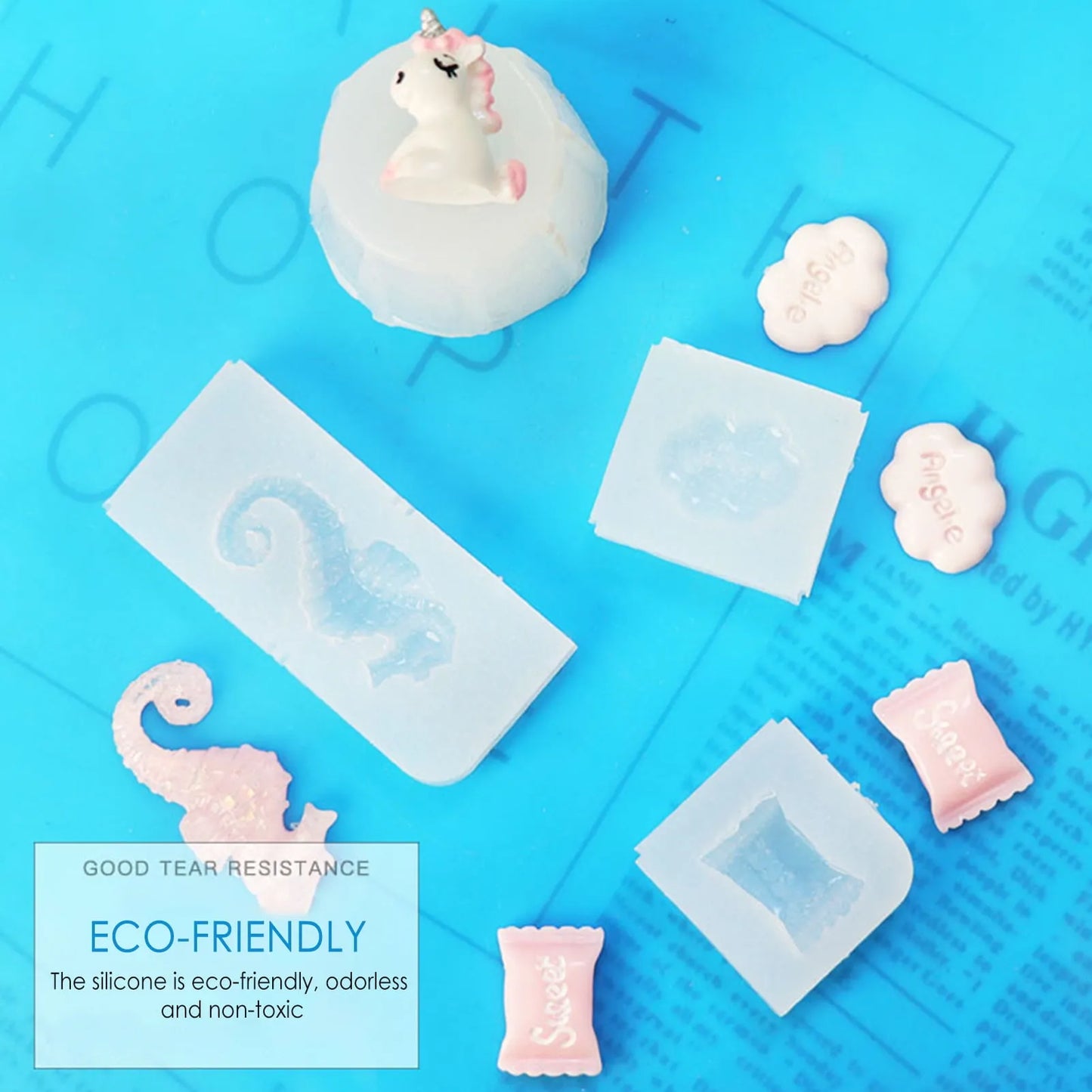 Silicon Mould Making Kit 1 Kg (Liquid Silicon)