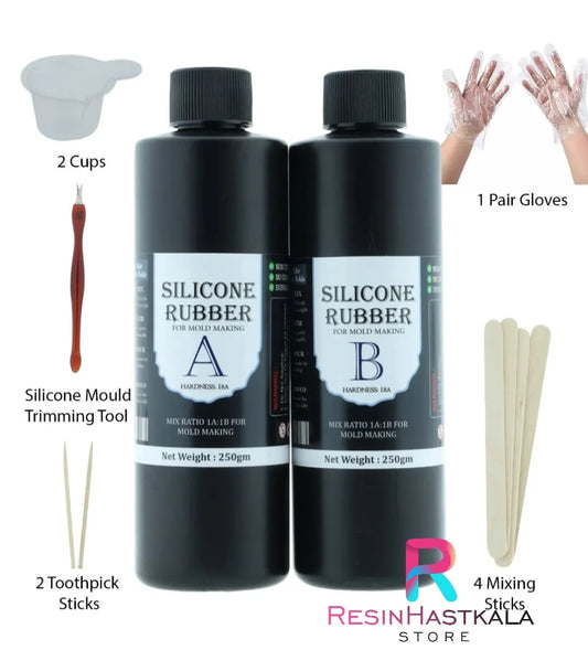 Silicon Rubber Mould Making Kit (500 Gram)