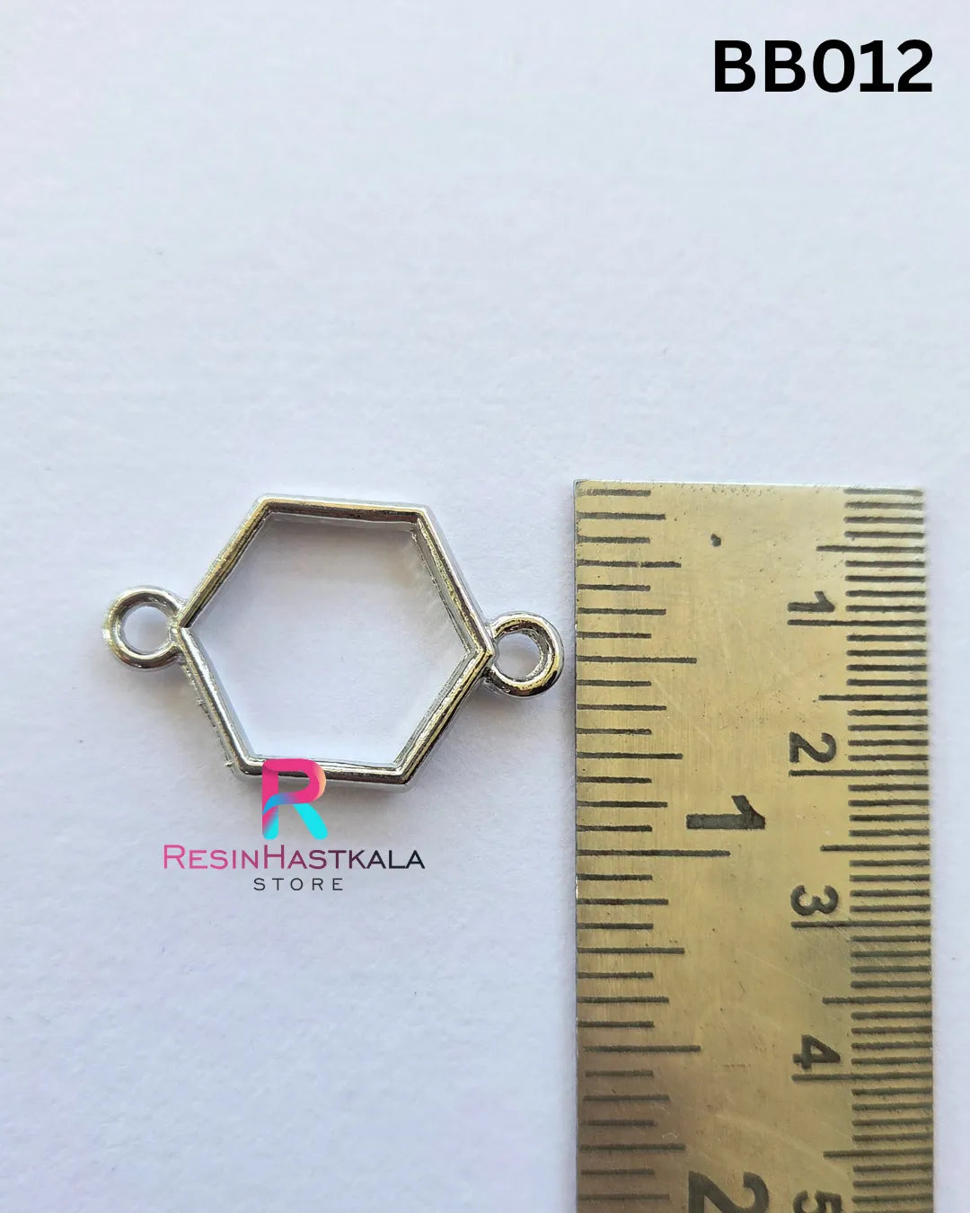 Silver Bracelet / Rakhi Bezel (BB012) – 5 Pieces