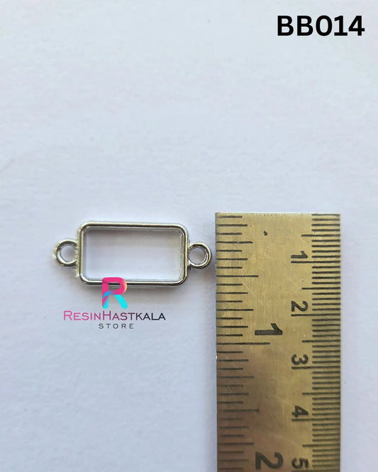 Silver Bracelet / Rakhi Bezel (BB014) – 5 Pieces