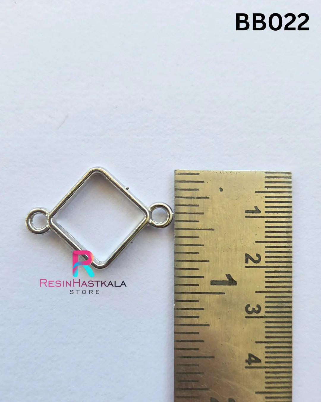 Silver Bracelet / Rakhi Bezel (BB022) – 5 Pieces