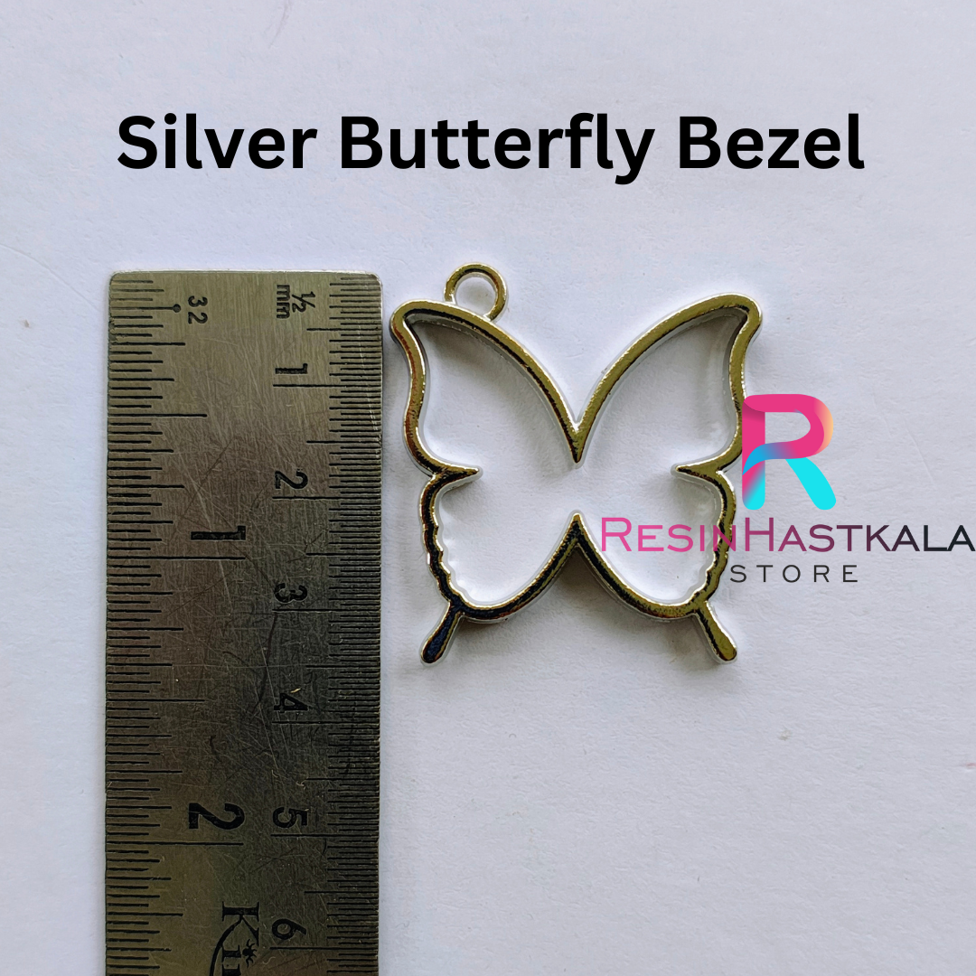 Silver Butterfly Bezel