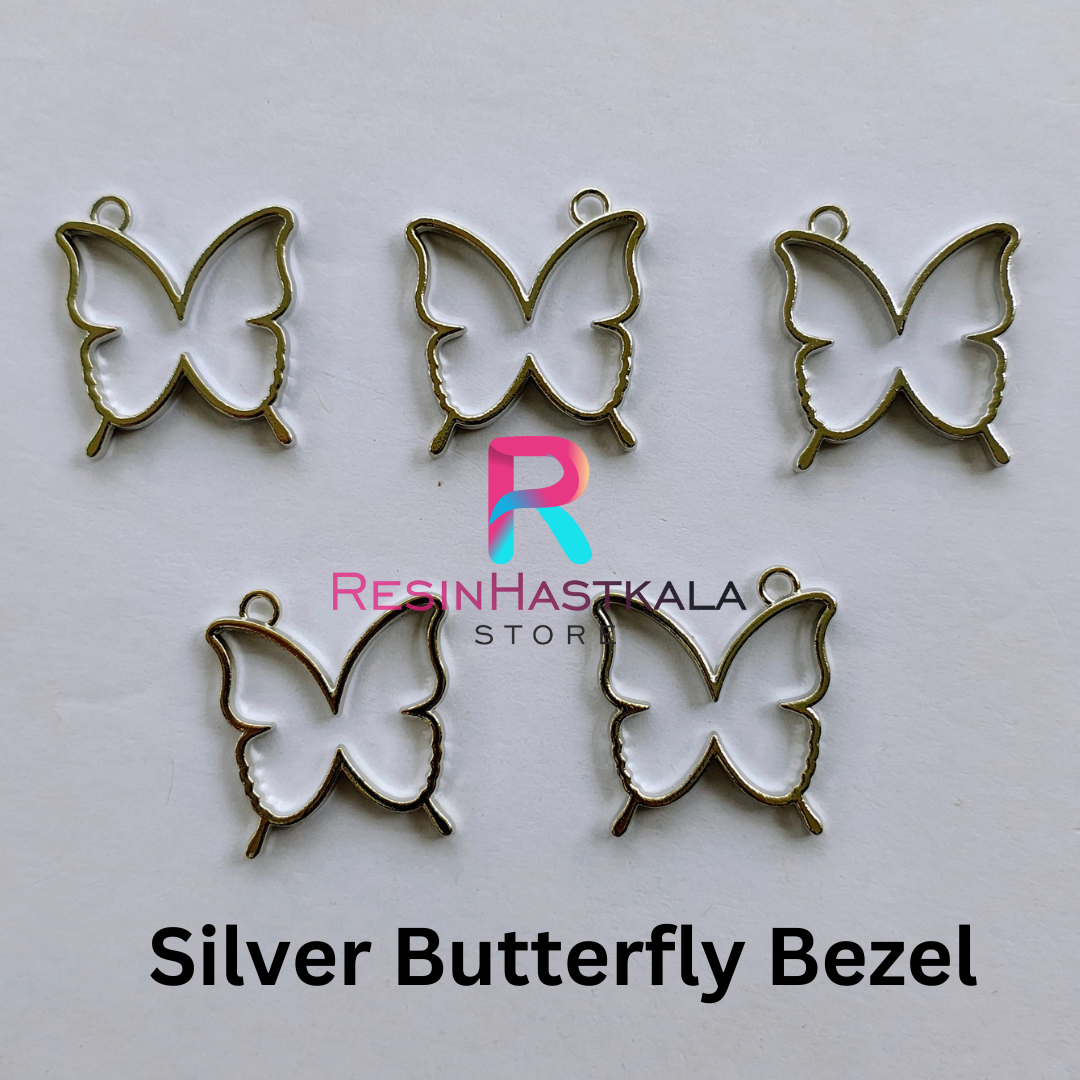 Silver Butterfly Bezel
