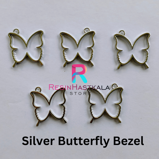 Silver Butterfly Bezel