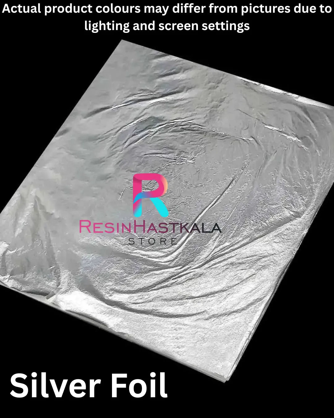 Silver Foil Sheets – Pack of 10