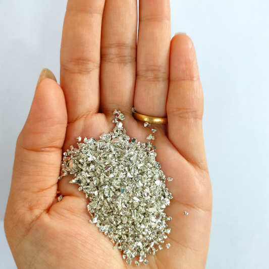 Silver Glass Granuals (15 Gram)