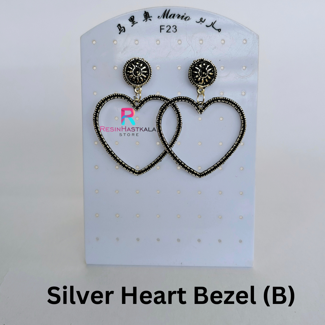 Silver Heart Bezel (B)