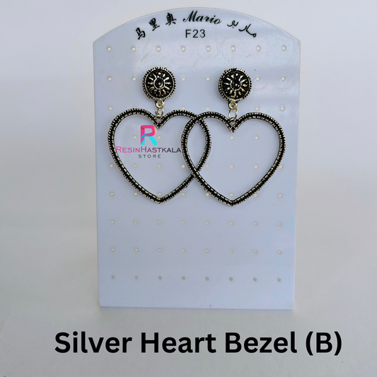 Silver Heart Bezel (B)