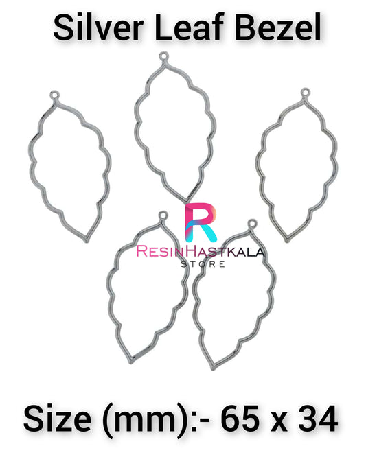 Silver Leaf Bezel (5 Piece)