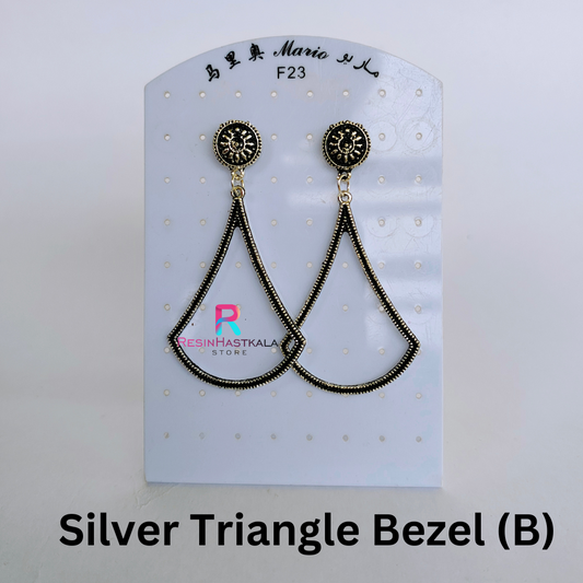 Silver Triangle Bezel (B)