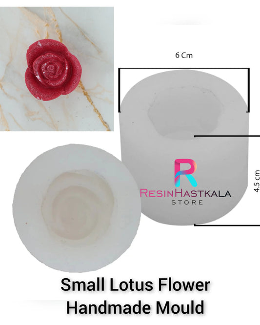 Small Lotus Flower Handmade Mould