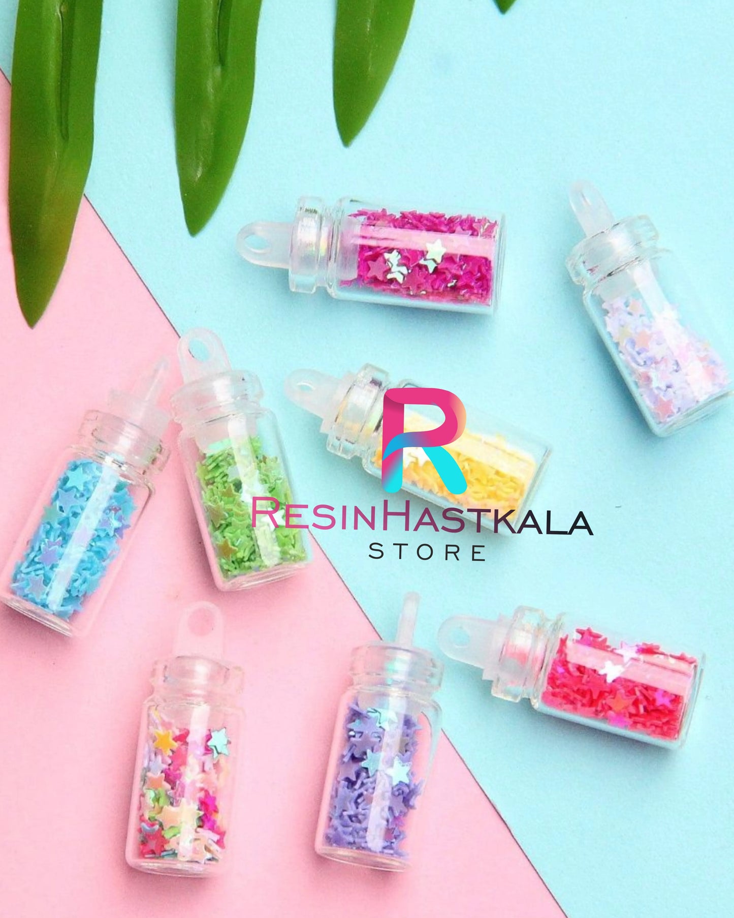 Big Message Glass Bottle For Keychains, Bracelets, Rakhis