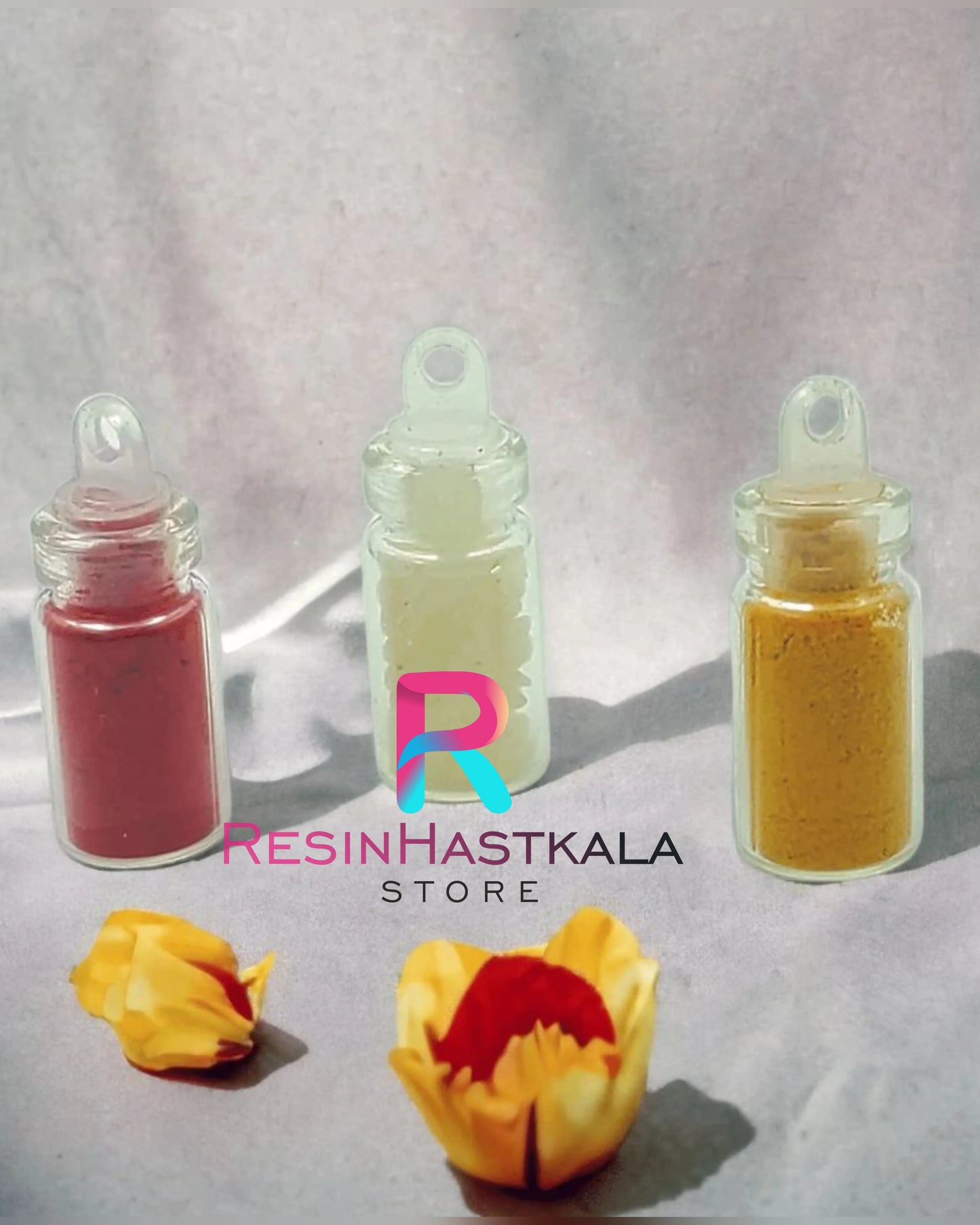 Big Message Glass Bottle For Keychains, Bracelets, Rakhis
