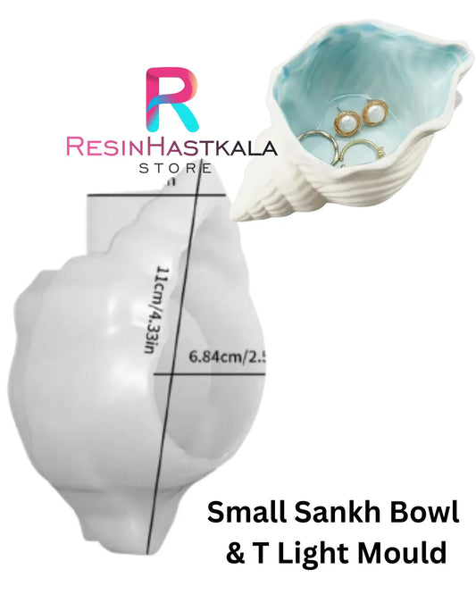Small Sankh Bowl  & T Light Mould