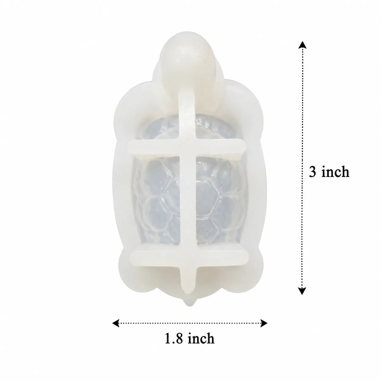 Small Turtle Mould for Resin Art, Concrete Art, Candle Making, Vastu & Home Décor