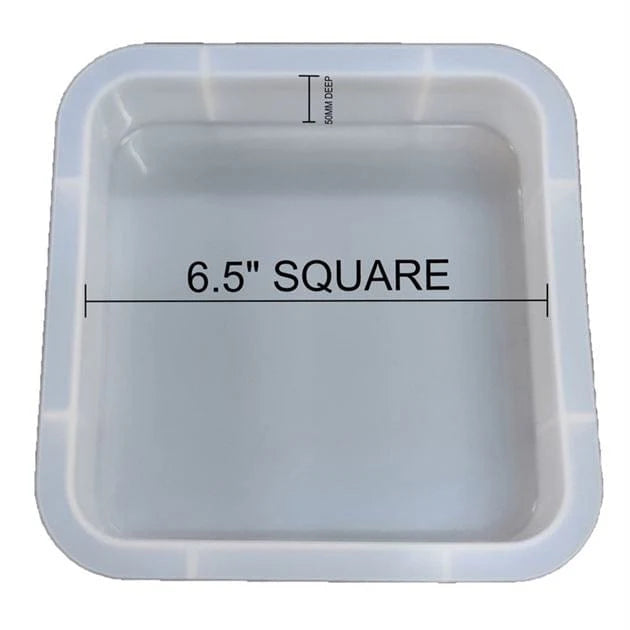 6.5 Inch Square Deep Casting Mould 50 Mm Depth