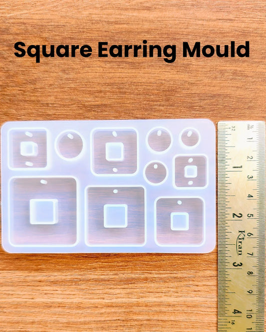 Square Earring Mould