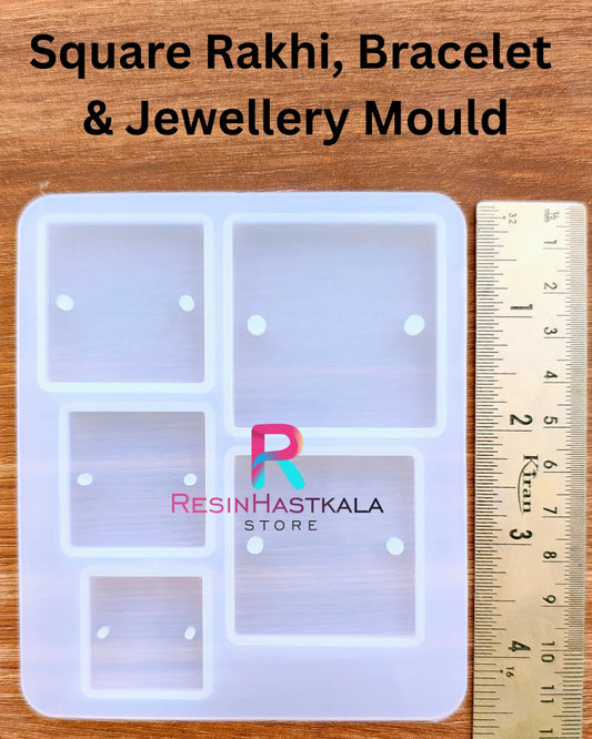 Square Rakhi, Bracelet & Jewellery Mould