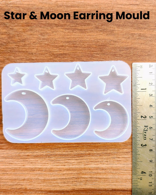 Star & Moon Earring Mould