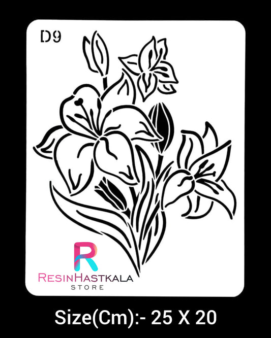 Stencil D9