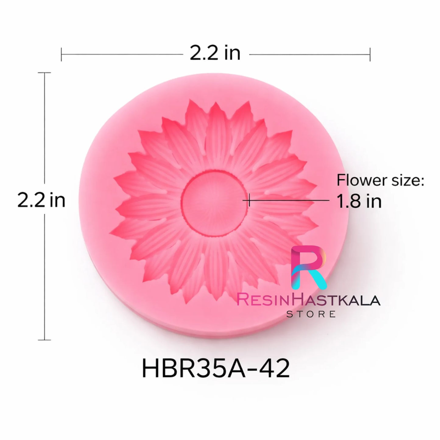 Sun Flower Pink Mould - HBR35A-41