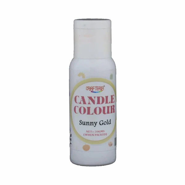 Sunny Gold Candle Colour (30 Gram)