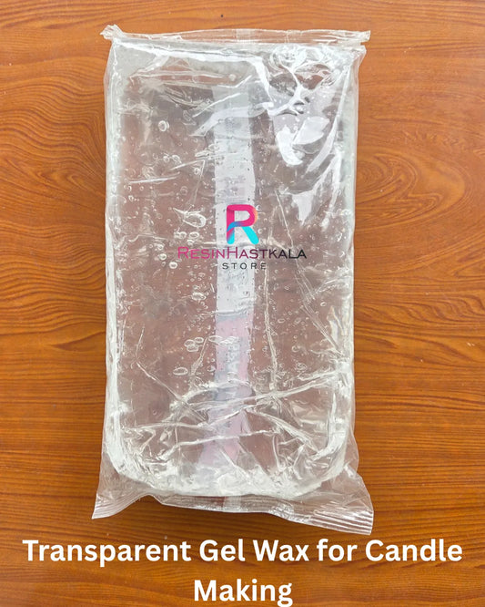 Transparent Gel Wax for Candle Making
