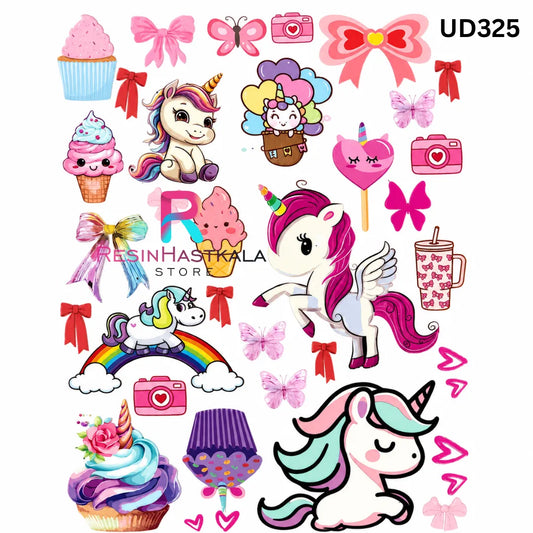 UV DTF Sticker – A6 Size (Other Design) (UD325)