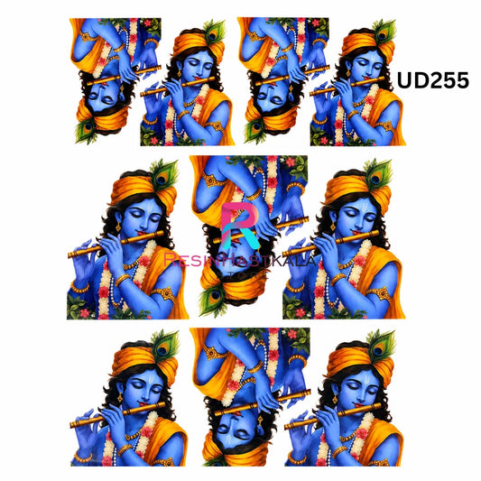 UV DTF Sticker – A6 Size (Krishnaji Design) (UD255)