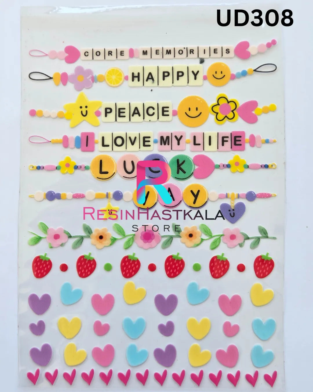UV DTF Sticker – A6 Size (Other Design) (UD308)