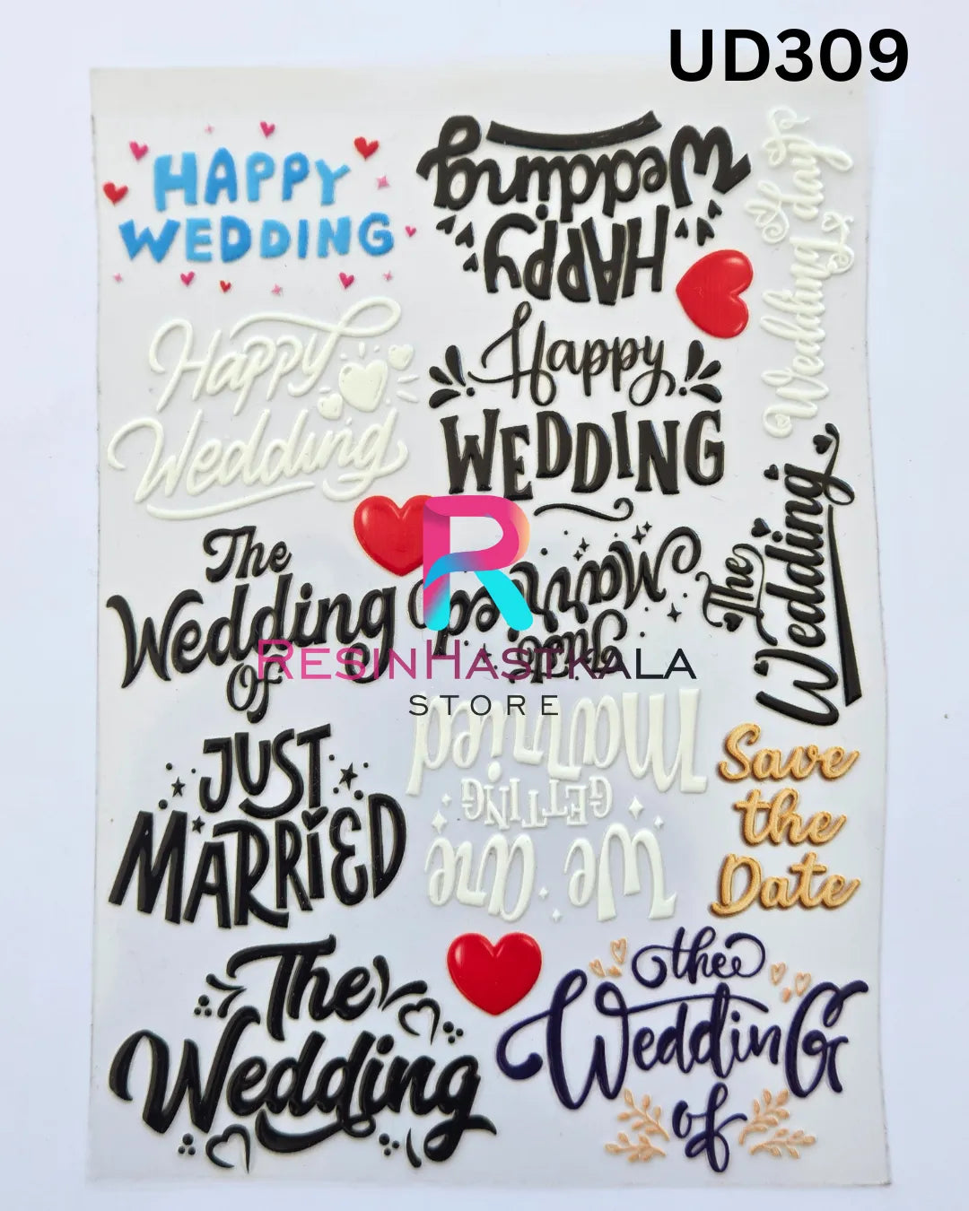 UV DTF Sticker – A6 Size (Other Design) (UD309)