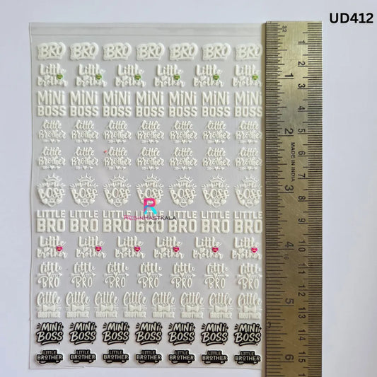 UV DTF Sticker – A6 Size (Rakhi & Bracelet) (UD412)