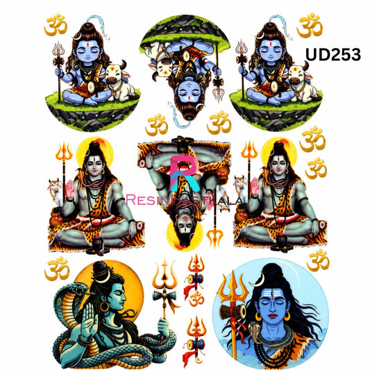 UV DTF Sticker – A6 Size (Shivji Design) (UD253)